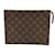 Louis Vuitton Poche Toilette Monogram Clutch Bag Brown  ref.1417962