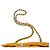 Classique Sac CHANEL en Cuir Jaune - 101987 - vue 10