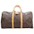 Keepall Sac cabas en toile monogramme Louis Vuitton 50 Sac de voyage M41426 Cuir Marron  ref.1418019