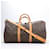 Louis Vuitton Monogram Canvas Keepall Bandoulière 50 Travel Bag M41416 Brown Leather  ref.1418030