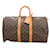 Louis Vuitton Monogram Canvas Keepall 45 Travel Bag M41428 Brown Leather  ref.1418032