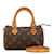 Louis Vuitton Monogram Mini Speedy 2WAY Handbag M41534 in Very Good Condition Brown Plastic  ref.1418074