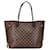 Bolso tote Neverfull MM de piel de PVC de Louis Vuitton51105 en muy buen estado Castaño Lienzo  ref.1418079