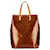 Louis Vuitton Monogram Vernis Reade MM  Leather Handbag M91143 in Very Good Brown  ref.1418083