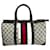 Gucci GG Canvas Sherry Line Vintage Handtasche Canvas Handtasche in sehr gutem Zustand Leinwand  ref.1418113