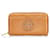 Tory Burch Leather Amanda Zip Around Wallet Portefeuille long en cuir en bon état Marron  ref.1418148