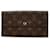 Louis Vuitton Brown Monogram Porte Tresor International Toile Marron  ref.1418224