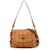 Mochila MCM Brown Visetos Marrom Bezerro-como bezerro Pano  ref.1418273