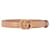 Gucci Azalea Double G Buckle Belt in Beige Leather  ref.1418304