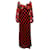 Autre Marque Rixo Josephine Polka-dot Dress in Black and Red Silk   ref.1418315