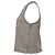 Top corto vaquero con rayas diplomáticas en algodón blanco de T by Alexander Wang - vista 2