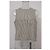Top corto vaquero con rayas diplomáticas en algodón blanco de T by Alexander Wang - vista 6