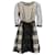 RED Valentino Tiered Belted Dress in Black Tulle Polyester  ref.1418325