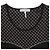 Blusa a maniche corte con borchie Sandro Paisley in seta nera Nero - vista 5