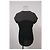 Blusa a maniche corte con borchie Sandro Paisley in seta nera Nero - vista 8