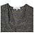 Blusa Sandro con scollo a V e bordi in pizzo in seta multicolore - vista 4