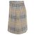 Acne Studios Minifalda a cuadros en lana gris - vista 2