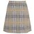Acne Studios Minifalda a cuadros en lana gris - vista 3