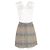 Acne Studios Minifalda a cuadros en lana gris - vista 4