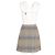 Acne Studios Minifalda a cuadros en lana gris - vista 6