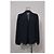 Blusa Michael Michael Kors con scollo a V in seta blu navy - vista 6