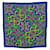 Sciarpa multicolore blu e viola di Gianni Versace  - vista 1
