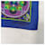 Sciarpa multicolore blu e viola di Gianni Versace  - vista 2