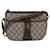 GUCCI GG Supreme Web Sherry Line Sac à bandoulière Beige Rouge 001 123 Auth yk12792  ref.1418421