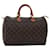 Louis Vuitton Monogram Speedy 35 Sac à main M41524 LV Auth ki4497 Toile Monogramme  ref.1418449