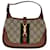 Gucci Mini Jackie Bag Brown Cloth  ref.1418474