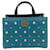 Gucci Marmont Denim Pearl Tote Bag Blue Leather  ref.1418478