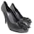 Chanel Heels Black Leather  ref.1418541