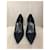 SERGIO ROSSI  Heels T.eu 38 Suede Black  ref.1418557