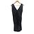 SAINT LAURENT Kleid T.FR 38 Viskose Schwarz