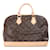 Alma LOUIS VUITTON Borse T.  Leather Marrone Pelle  ref.1418596