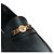 VERSACE - Mocassins Medaillon Versace en cuir noir (T37) - vue 4