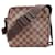 Borsa a tracolla Louis Vuitton Damier Ebene Olav PM N41442 Marrone Pelle  ref.1418620