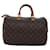 Louis Vuitton Speedy 35 Brown Cloth  ref.1418670