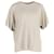 Totême Short-Sleeved T-shirt in Beige Silk  ref.1418697