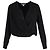 Diane Von Furstenberg Surpliced Top aus schwarzem Polyester