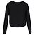 Diane Von Furstenberg Surpliced Top aus schwarzem Polyester - Ansicht 3