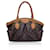 Louis Vuitton Bolsa de lona marrom com monograma Tivoli PM  ref.1418739