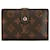 Cartera bifold Monogram Viennois Louis Vuitton M61663 de cuero PVC marrón en muy buen estado Castaño Plástico  ref.1418765