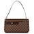 Bolso de hombro Louis Vuitton Damier Aubagne N51129 de cuero PVC en muy buen estado Castaño Plástico  ref.1418787