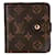 Portafoglio bifold compatto con zip Monogram Louis Vuitton M61667 in ottime condizioni Marrone Plastica  ref.1418790