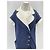 Vestido Chanel T.FR 40 de seda Azul marino - vista 3