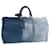 Louis Vuitton Epi Keepall 50 Borsa Boston Blu M42965 LV Aut 76630 Pelle  ref.1419057