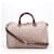 Louis Vuitton Monograma Borgonha Mini Lin Canvas Speedy Bandoulière 30 bolsa M56704 Bege Couro  ref.1419173