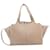 Céline Borsa media tri-fold in pelle Celine color tortora Beige  ref.1419175