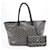 Goyard Saint Louis PM Tote-Umhängetasche aus PVC und Leder in Braun  ref.1419180